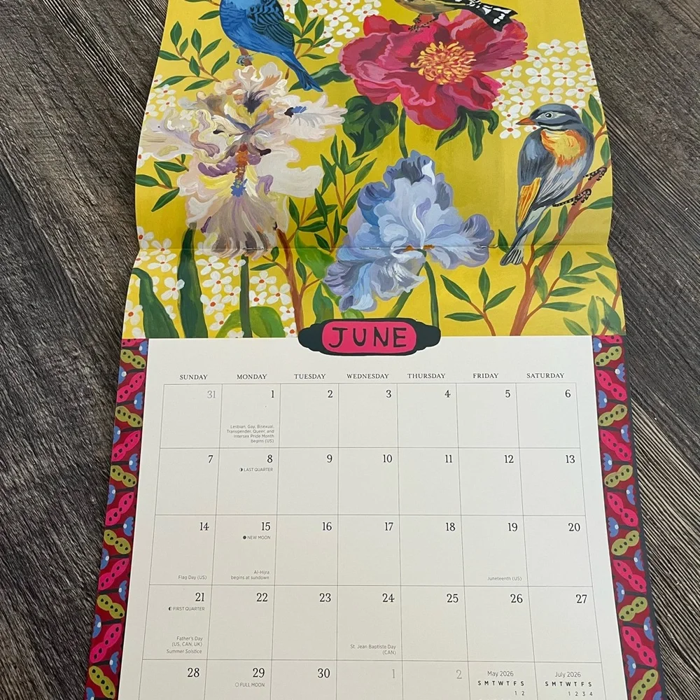2026 World of Nathalie Lété Wall Calendar 2026! IN STOCK! Ready to ship!